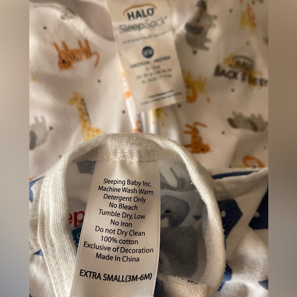 Bundle of 2 swaddles (one for 3-6 m and one for 6-12) - Picture 4 of 5